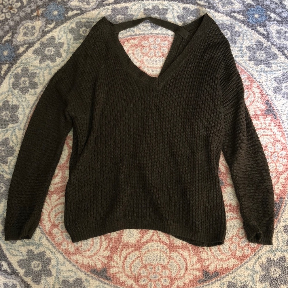 Forever21 Olive Green Sweater-M